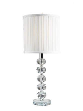 24" Crystal Table Lamp