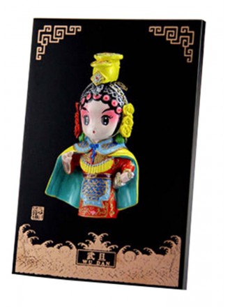 Chinese Craft Stores Traditional Peking Opera Culture Mask Items Craft Supplies