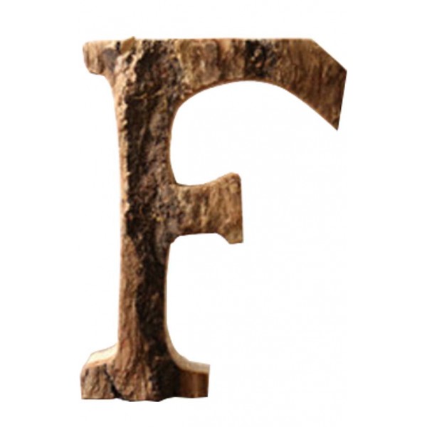Wooden Letter 'F' Hanging Sign Retro Soft Decoration  wall d??cor
