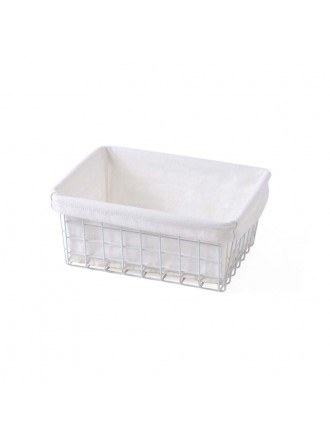 Wrought Iron Storage Basket Bathroom /Kitchen Storage Basket