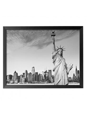 Fashion Durable Home Decor Picture Black and White Building Decor Painting for Wall Hanging, #17