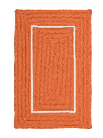 Colonial Mills Floor Decorative Doodle Edge - Orange 8' x 10' Rectangle Rug
