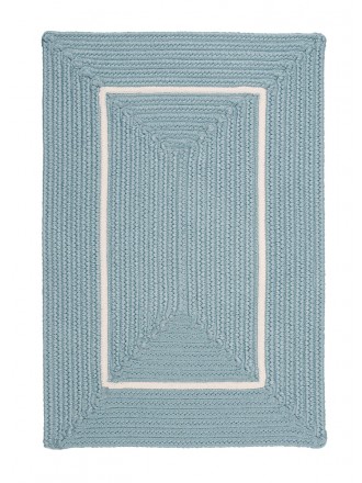 Colonial Mills Floor Decorative Doodle Edge - Light Blue 8' x 10' Rectangle Rug