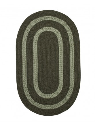 Colonial Mills Home Decor Graywood - Moss Green 2'x6' Oval Rug
