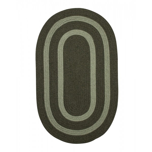 Colonial Mills Home Decor Graywood - Moss Green 7'x9' Oval Rug