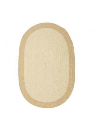 Colonial Mills Hudson Natural 8'x11' Oval Rug