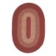 Colonial Mills Jackson - Rosewood 2'x4' Oval Area Rug