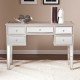 The Urban Port Mirror Console Table/Sofa Console Table, Silver & Clear