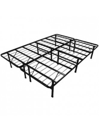 King-size Steel Folding Metal Platform Bed Frame