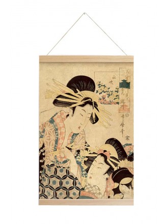 Japanese Ukiyo-E Style Decorative Painting Wall Painting, K3
