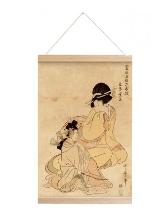 Japanese Ukiyo-E Style Decorative Painting Wall Painting, K5