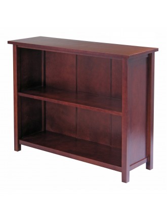 Milan Storage Shelf or Bookcase, 3-Tier, Long