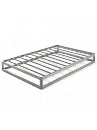 Twin size Modern Heavy Duty Low Profile Metal Platform Bed Frame