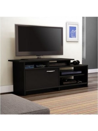 52-inch Modern TV Stand in Black Finish