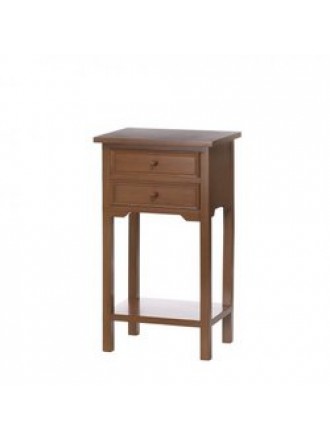 Natural Wooden Side Table